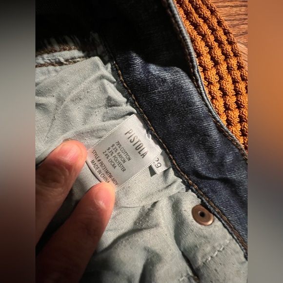 PISTOLA Blue skinny jeans Size 29 - Picture 6 of 6